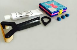 Tweeten Elk Master Pool Snooker Cue Tipping Kit 3 x 10mm Elkmaster Glue Tips + Glue Clamp