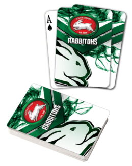 NRL South Sydney Rabbitohs Deck Playing Cards Poker Mascot Cards