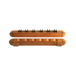 Cheap Economical Timber Pool Snooker Billiards WALL Cue RACK Holder 6 x Cues