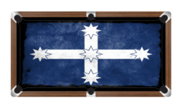 EUREKA FLAG Custom Made Printed Pool Snooker Billiard Table Felt Cloth