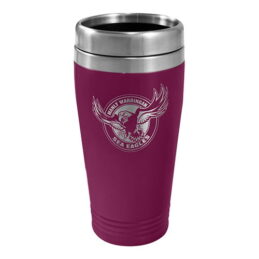 Manly Warringah Sea Eagles NRL Stainless Steel Travel Coffee Mug Cup