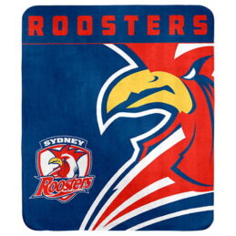 Sydney Roosters NRL Polar Fleece Rug Blanket