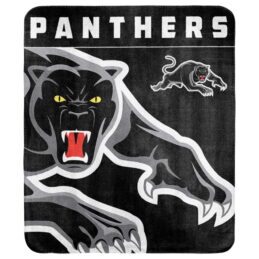 Penrith Panthers NRL Polar Fleece Rug Blanket