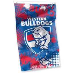 Western Bulldogs AFL Cape Wall Flag Banner