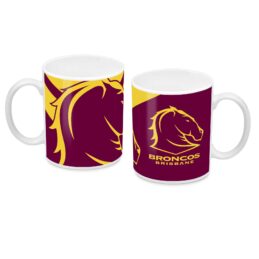 NRL Brisbane Broncos TEAM Ceramic Coffee Mug