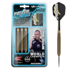 Target Phil Taylor Brass Power Bolt Dartboard DARTS Pro Grip Shafts 24gram