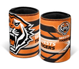 Wests Tigers NRL Beer Can Bottle Cooler Stubby Holder Cosy