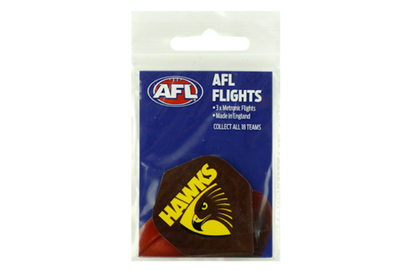 DARTFLT.AFLHAWT. Hawthorn Hawks AFL Dart Flights