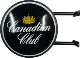 Canadian Club Spirits Bar Lighting Wall Sign Light LED