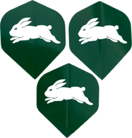 NRL South Sydney Rabbitohs Dart Board Dart Flights