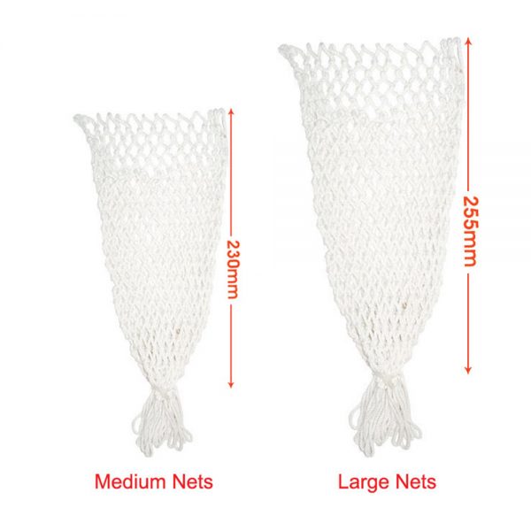 large medium nets dimension