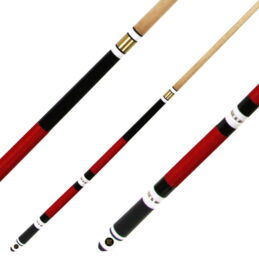 Pool Snooker Billiard Table Cue Adjustable Length 4-piece - 57" 52" 49" 44" inch