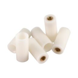 Nylon Pool Snooker Billiard Cue Ferrule 11mm for Screw on Type Tip 6 Pack