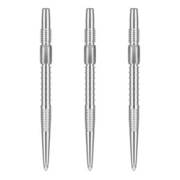 Target Swiss Firepoint Silver Dart Point Darts Points 26mm 30mm 35mm 40mm
