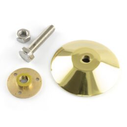 Pool Snooker Billiard Table Parts Brass Adjustable Foot Complete 95mm (Foot, Bolt, Flange)