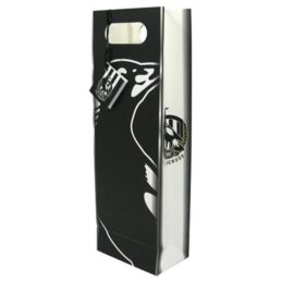 Collingwood Magpies AFL Wine Bottle Gift Bag