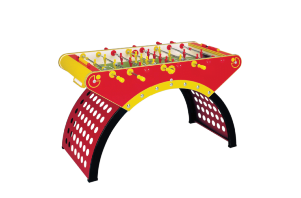 TSGARL.G1000 GARLANDO G1000 Red Yellow Soccer Table Man Cave Bar Game