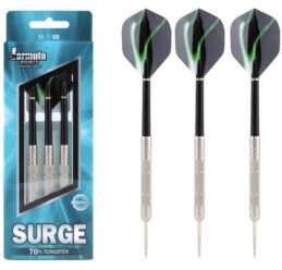 Formula Sports Surge Knurled Barrel 70% Tungsten Dart Board Darts