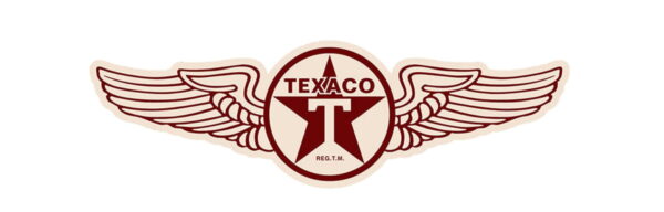 Texaco Gasoline Motor Oil Tin Sign