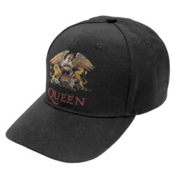 Queen Music Band Logo Black Baseball Hat Cap