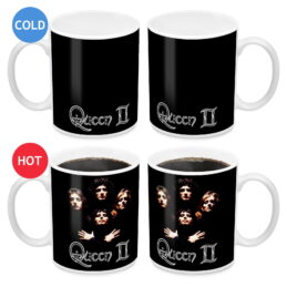 Queen II Album Cover Design Heat Changing Coffee Mug Cup