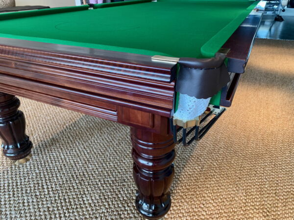 9ft Royal deluxe walnut pool snooker table 1