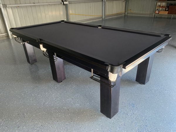 9ft royal deluxe black pool snooker table 5