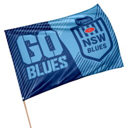 2025 BIG State of Origin NSW New South Wales GO Blues GAME DAY FLAG