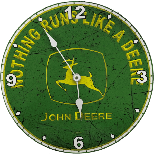SK616 John Deere Clock