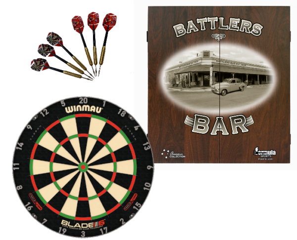 Battlers Bar Cabinet with Blade 6 Triple Core