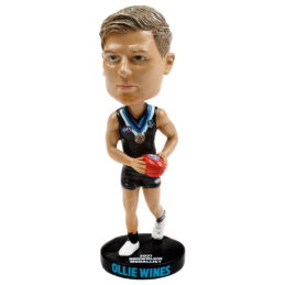 Port Adelaide Power Ollie Wines Brownlow AFL Bobblehead Collectible Bobble Head Statue