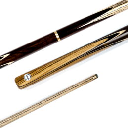 Stryker Ash Pool Snooker Billiard Cue Stick 3/4 Striker with Extension and Case