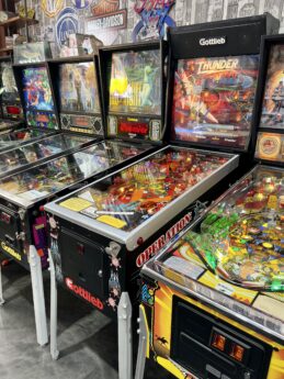 Gottlieb Operation Thunder Pinball Machine Video Game