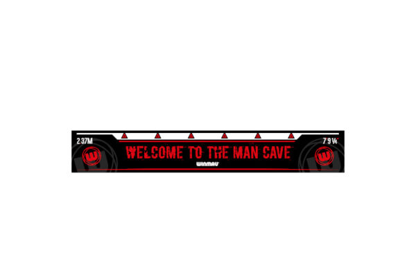 DART.WA8763 Winmau Dart Board Darts Oche Line Accessory Welcome to the Man Cave