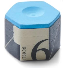 KAMUI Roku Pool Snooker Billiard Cue Tip Chalk Quality SKY BLUE