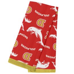 Dolphins NRL TEAM Cotton Tea Hand Towel