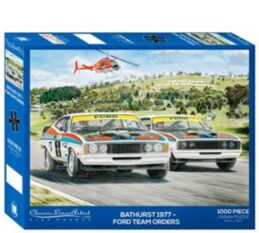 Mike Harbar 1977 Bathurst FORD XC Falcon 1000 Piece Jigsaw Puzzle