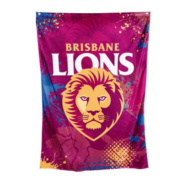 Brisbane Lions AFL WALL Flag Banner