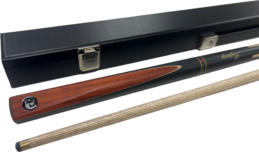 Power Play Regency Fine Ash and Rosewood Pool Snooker Billiard Cue and Case Set