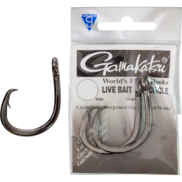 Gamakatsu Live Bait Circle Fishing Hooks Size 10/0 to 12/0