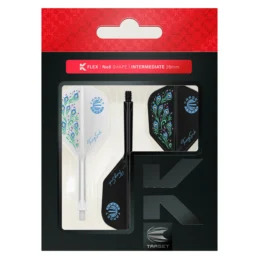 Target Japan ZENITH Tung Suk K-Flex Moulded Flight & Shaft No.6 Set of 3