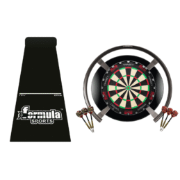 Target Darts OMNI, TOR Dart Board, Black Surround, Dart Mat + Darts